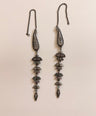 Hina Oxidised Earrings with Earchain