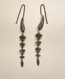 Hina Oxidised Earrings with Earchain