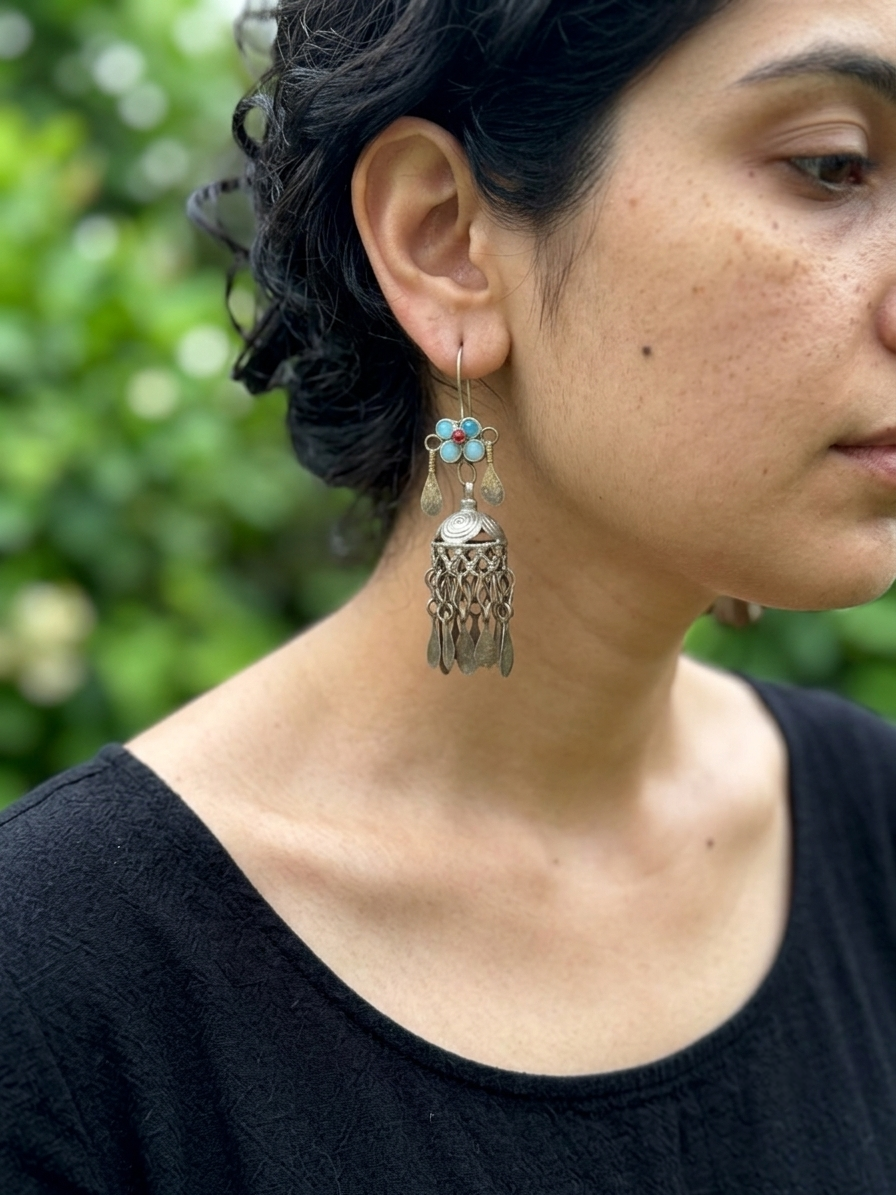 Taan Afghan Earrings