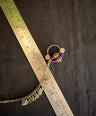 Seeta vintage nose ring with chain