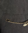 Seeta vintage nose ring with chain