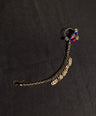 Seeta vintage nose ring with chain