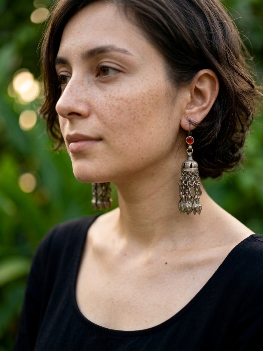 Kargha Afghan Earrings