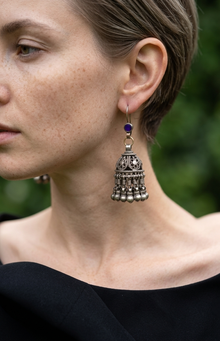 Gathri Afghan Earrings
