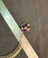 Rani vintage nose ring with chain