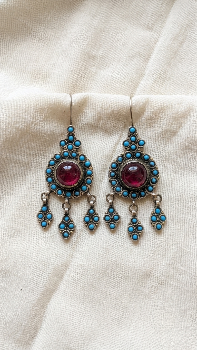 Dua Afghan Earrings