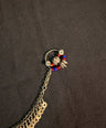 Rani vintage nose ring with chain
