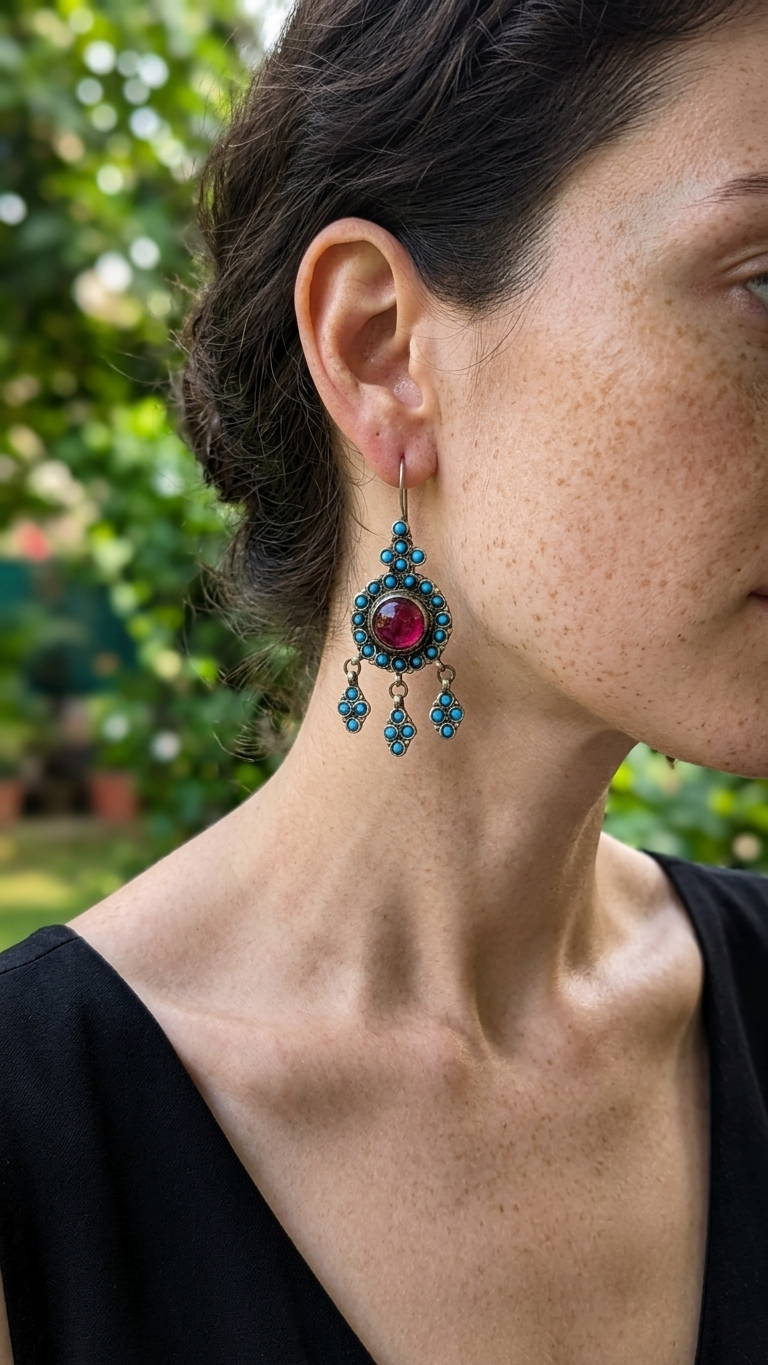 Dua Afghan Earrings