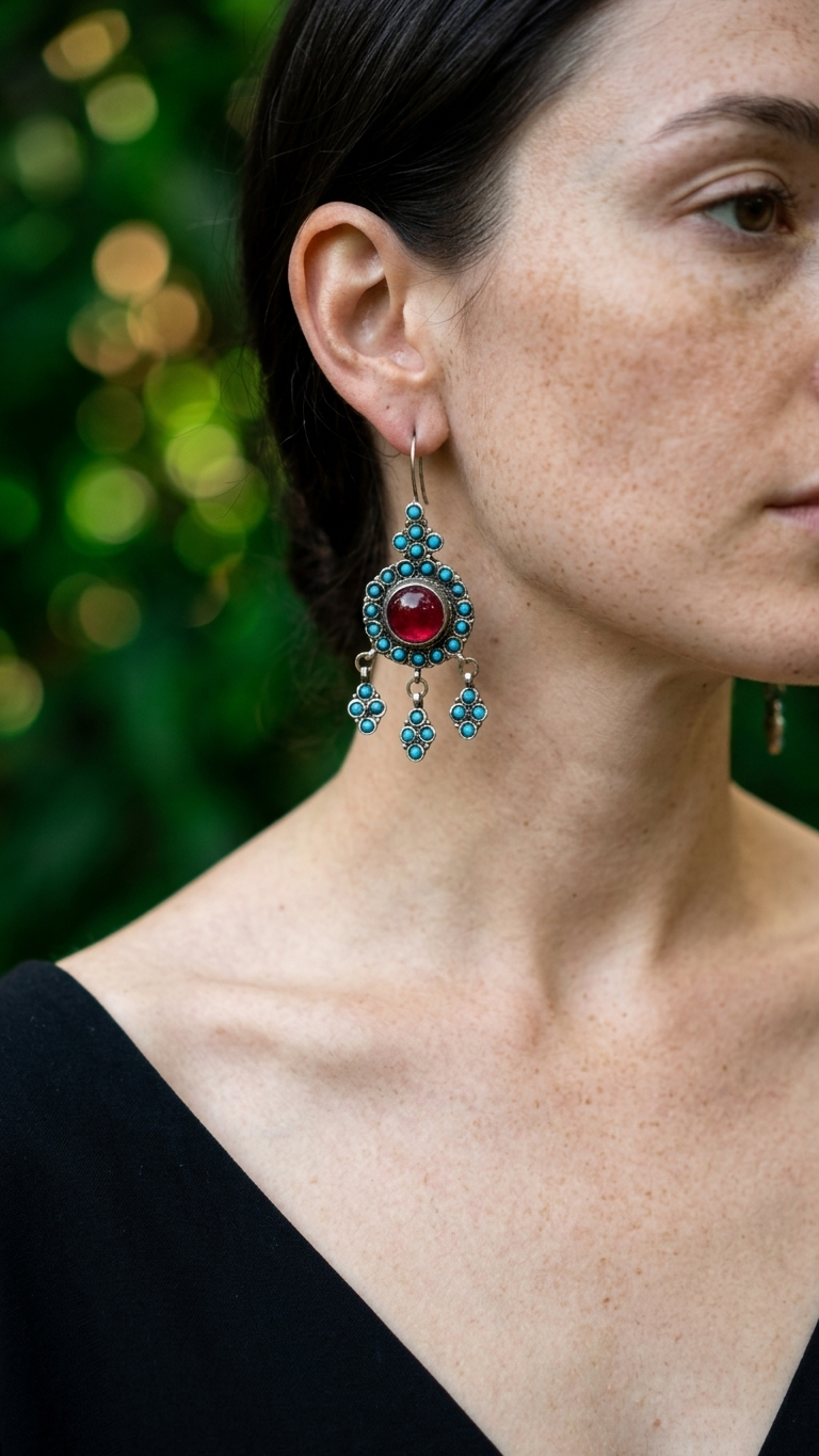 Dua Afghan Earrings