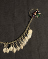 Pardes vintage nose ring with chain