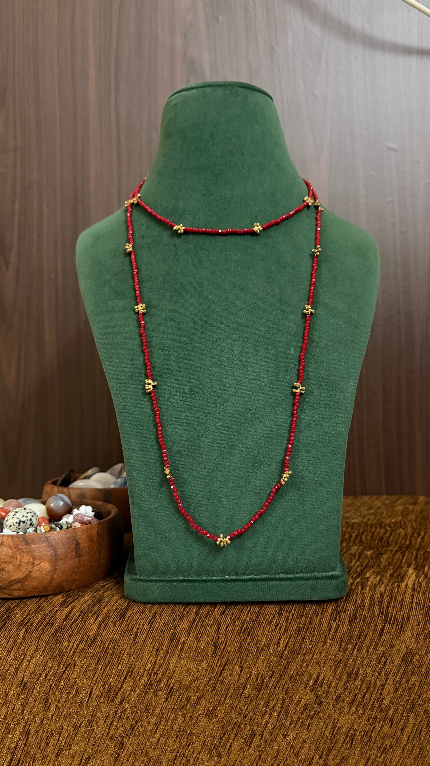 Teera Brass Necklace