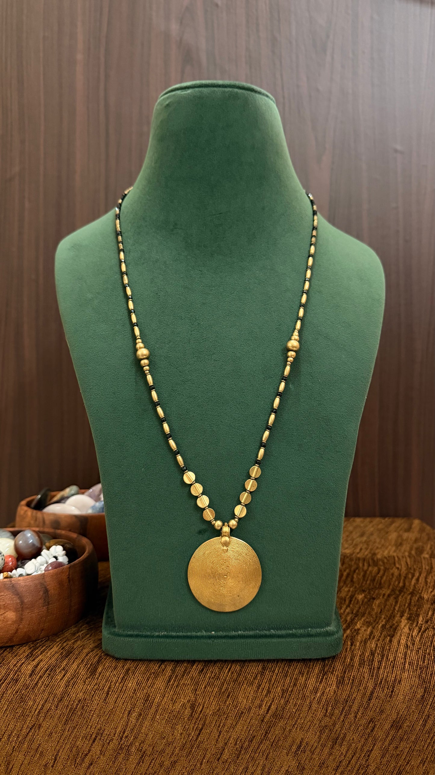 Ilya Brass Necklace