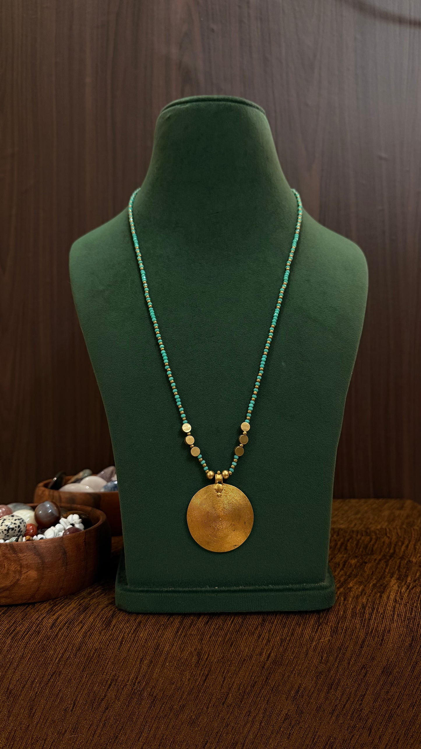 Neeli Brass Necklace