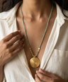 Neeli Brass Necklace