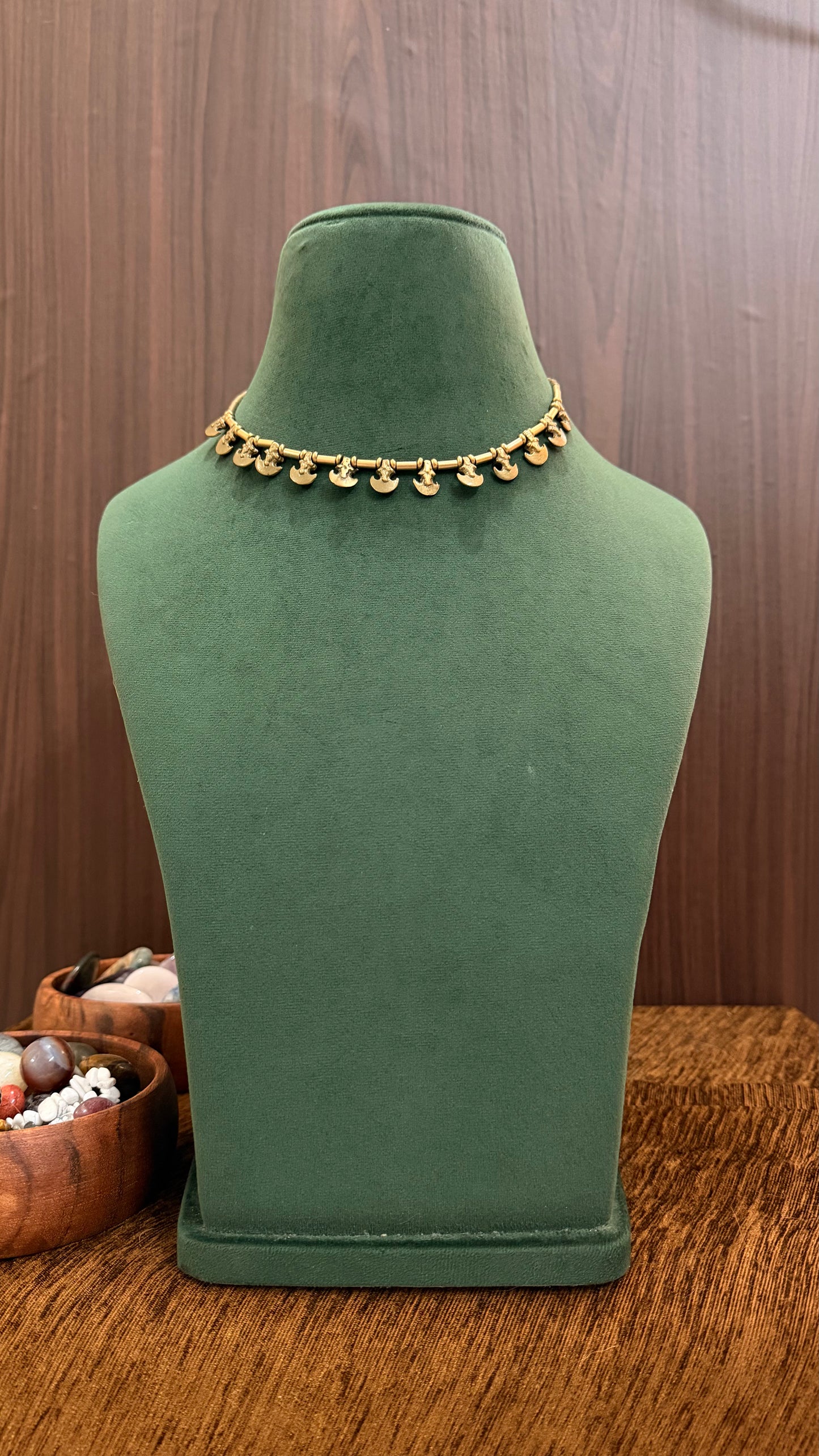 Yara Brass Necklace