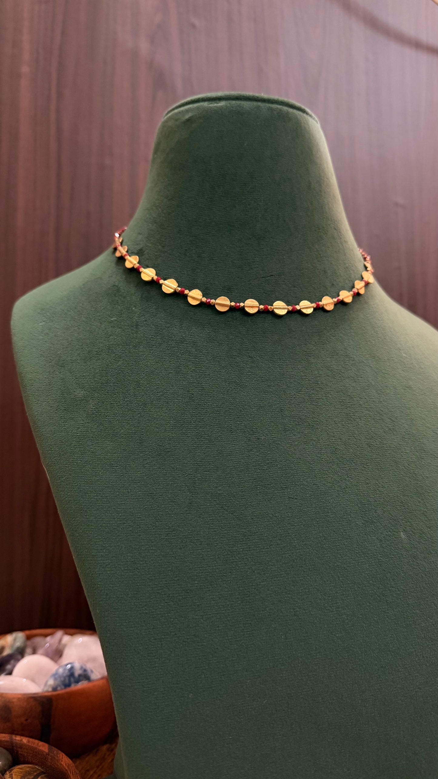 Urooja Brass Necklace
