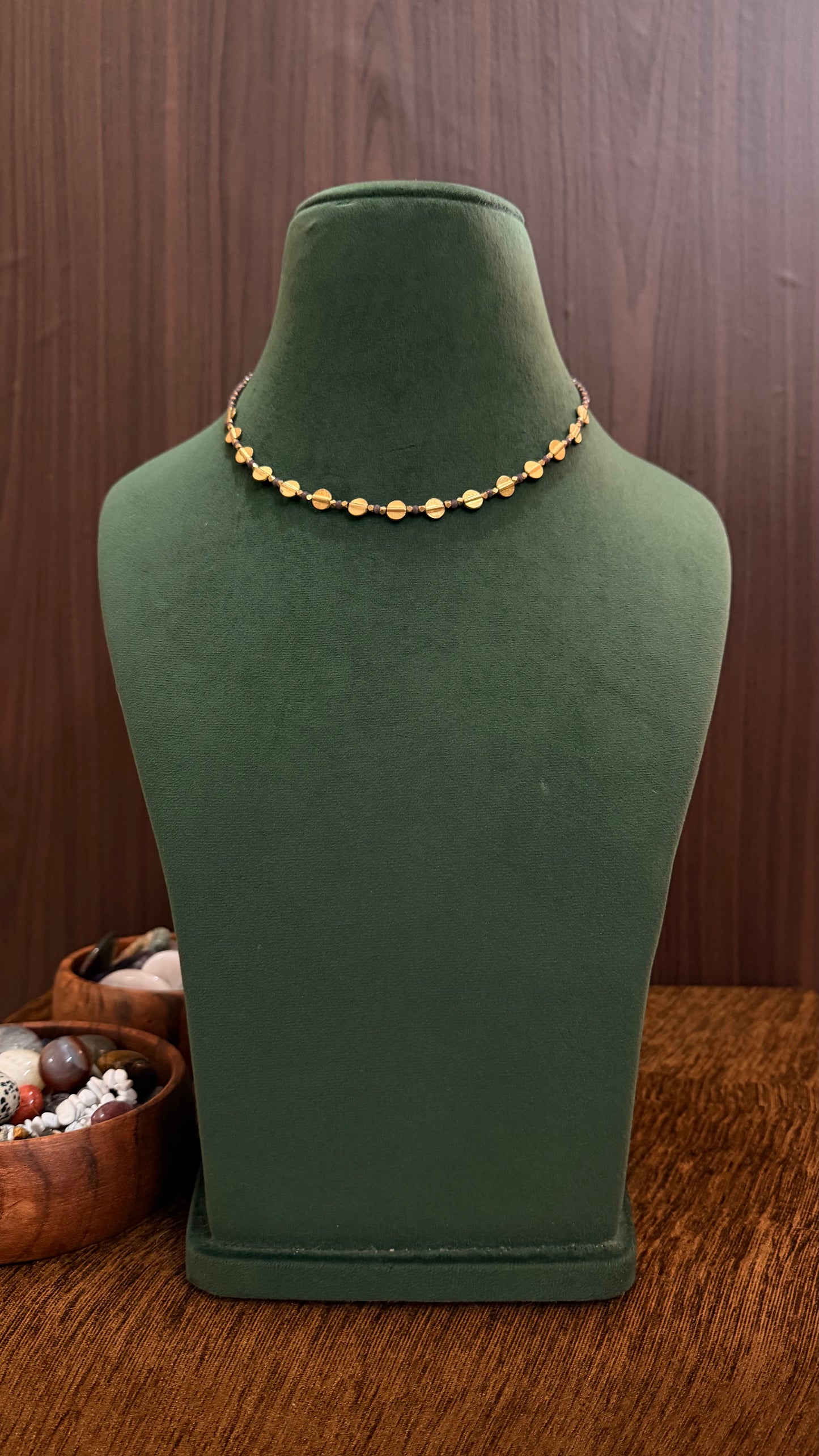Urooja Brass Necklace
