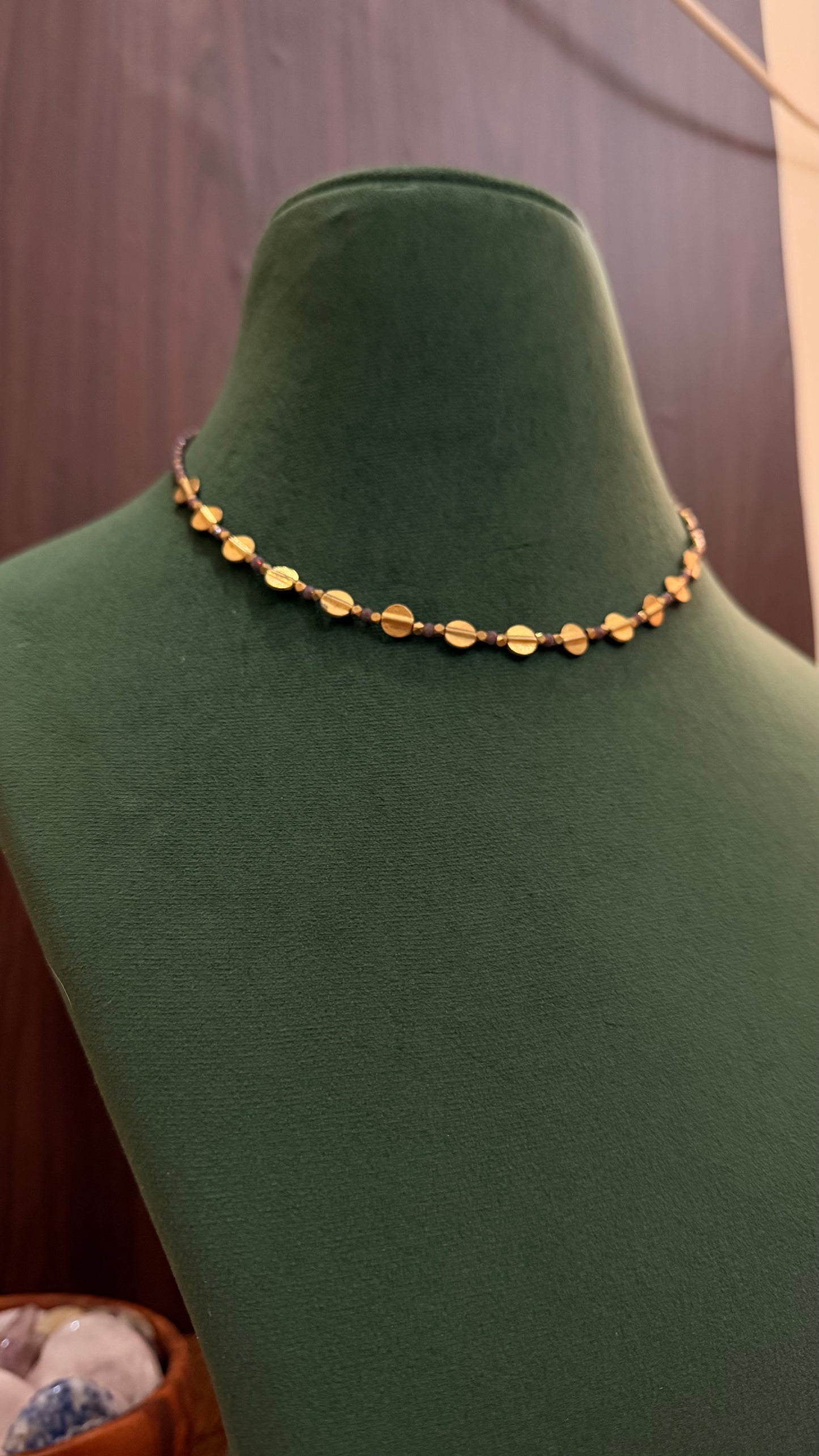 Urooja Brass Necklace