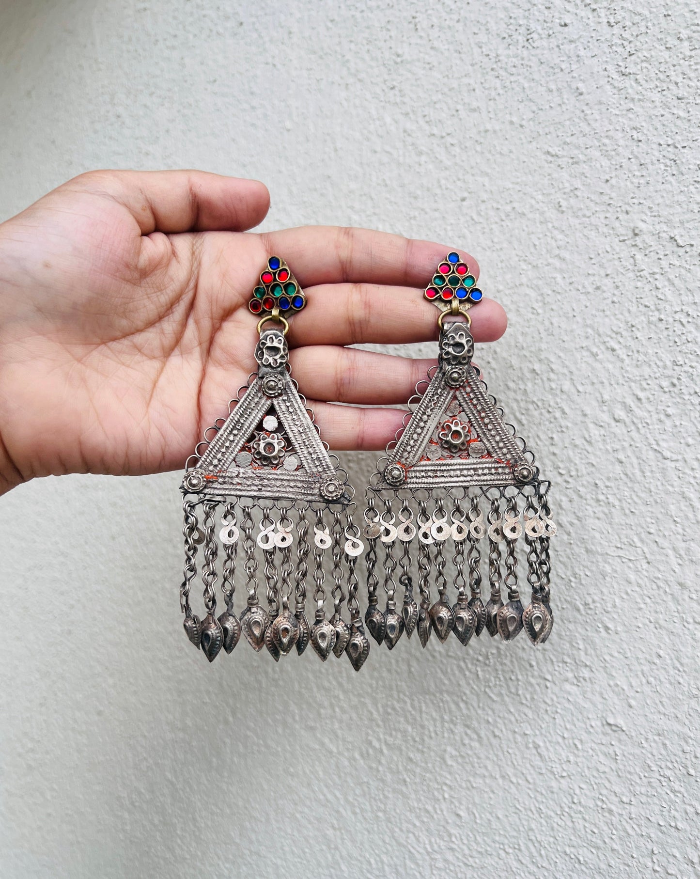 Sadhana Afghan Earrings