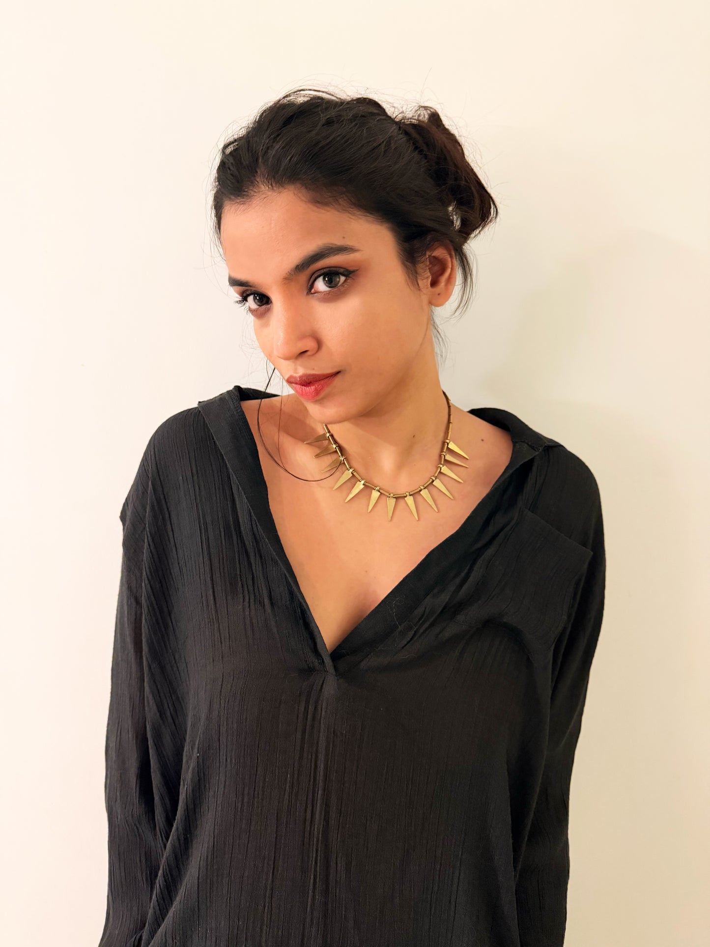 Duba Brass Necklace