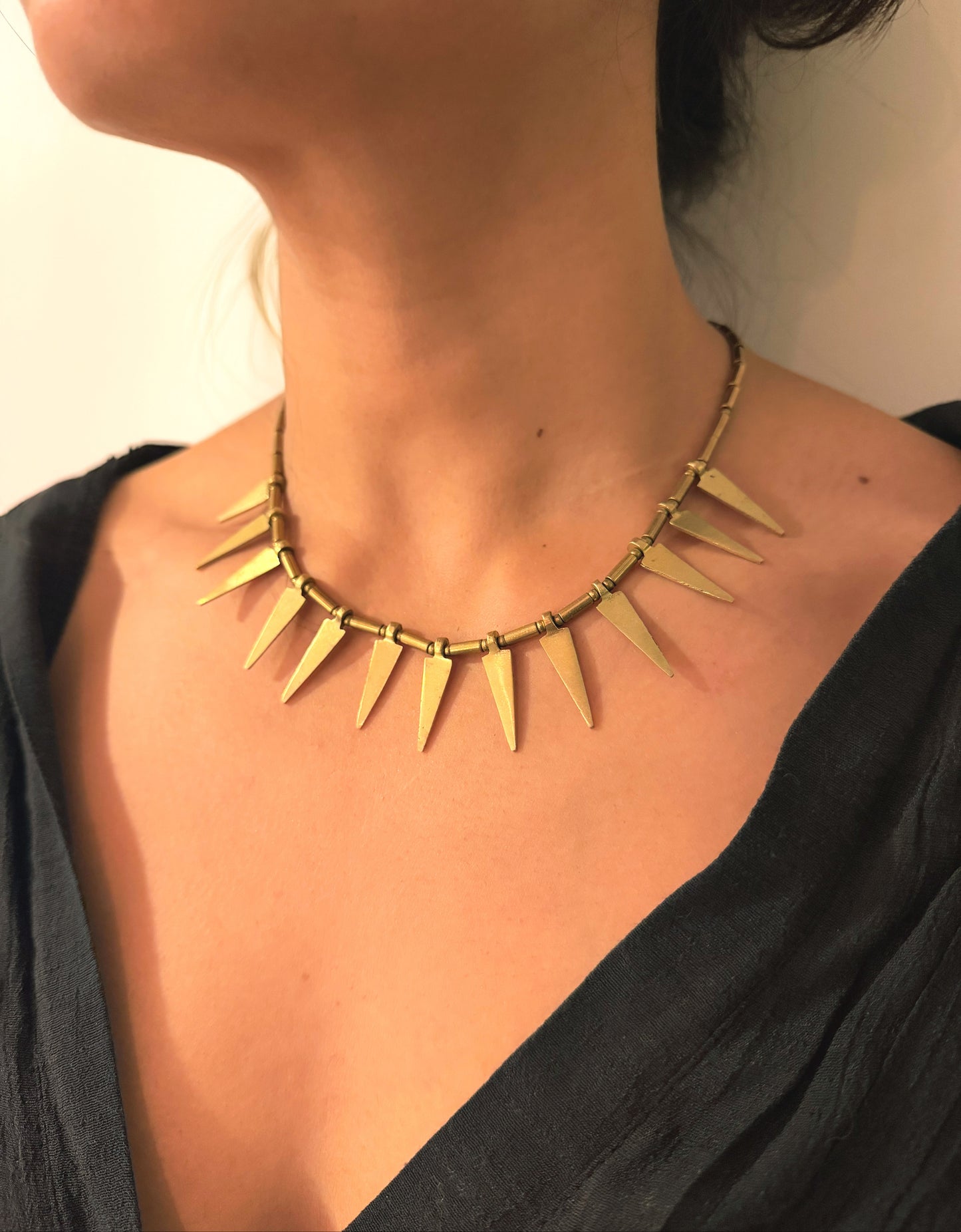 Duba Brass Necklace
