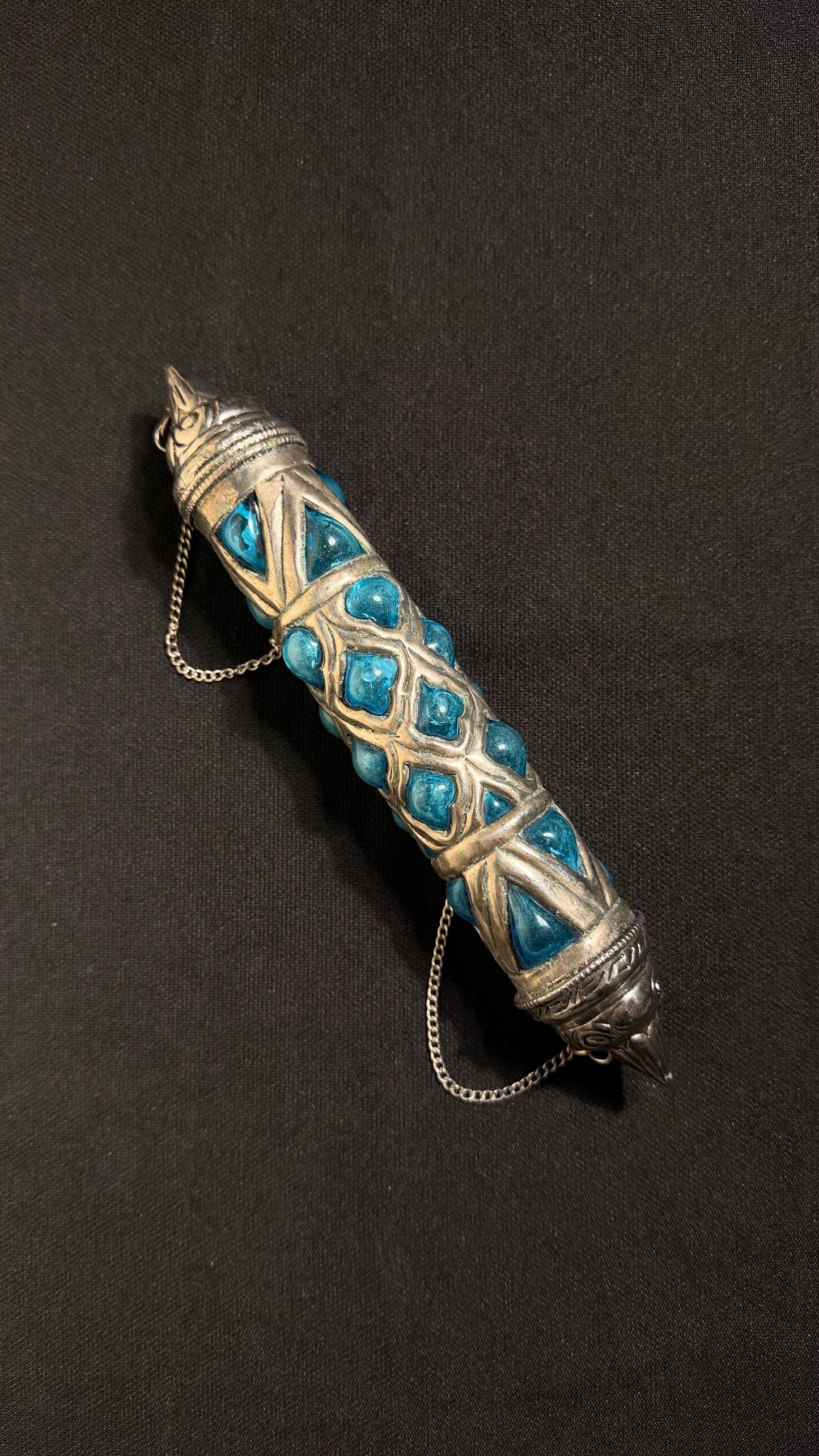 Tibetian style Prayer/Message scroll tube