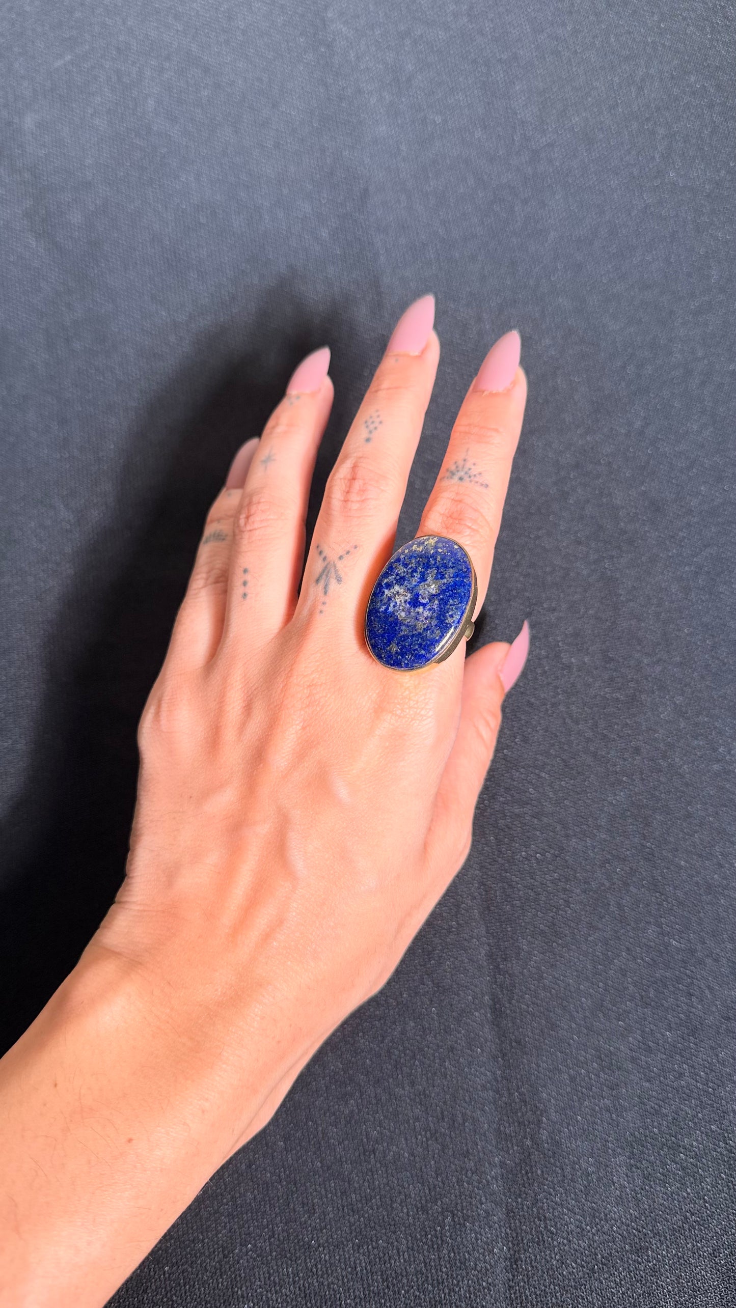 Neelam Brass Ring