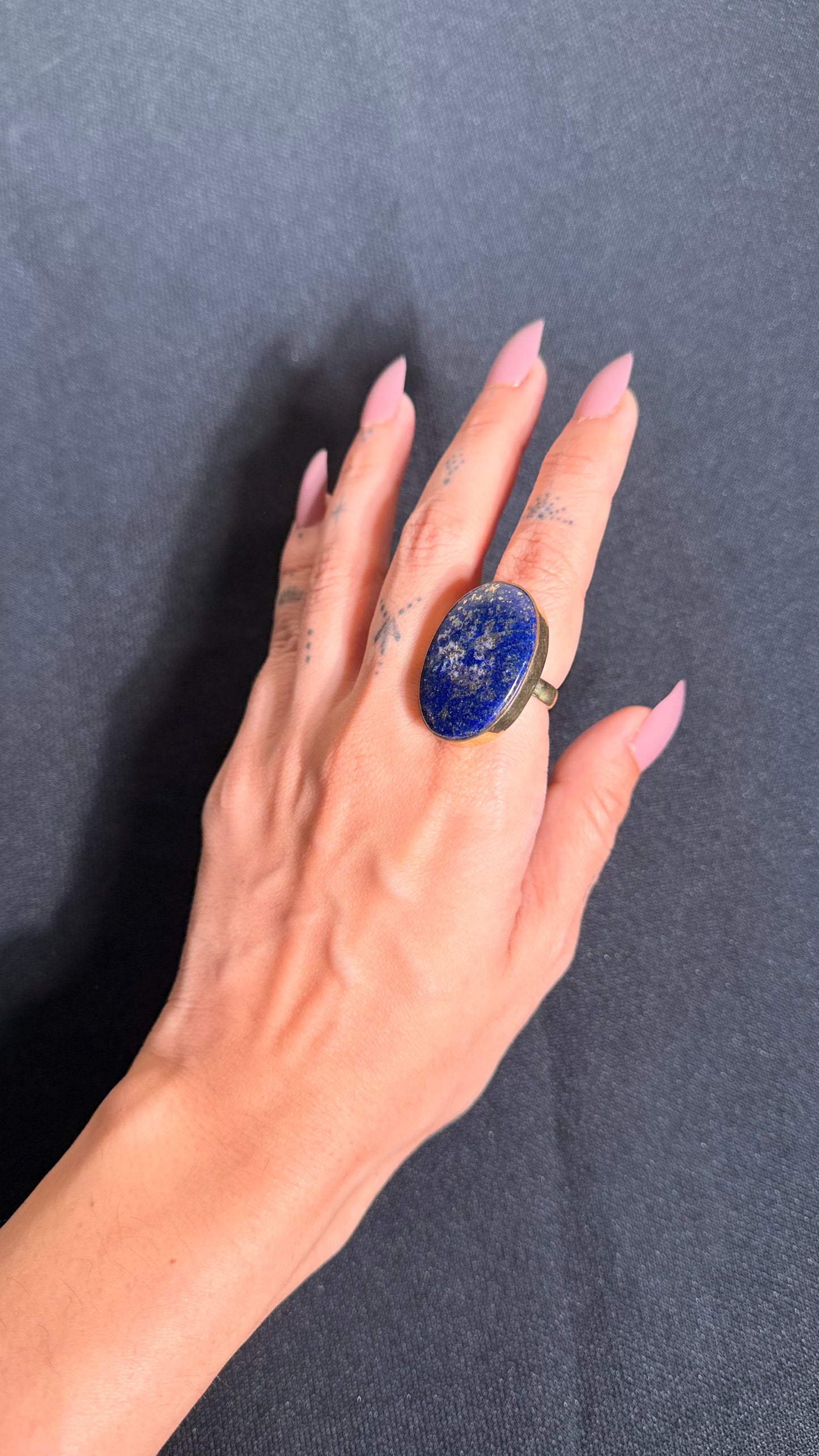 Neelam Brass Ring