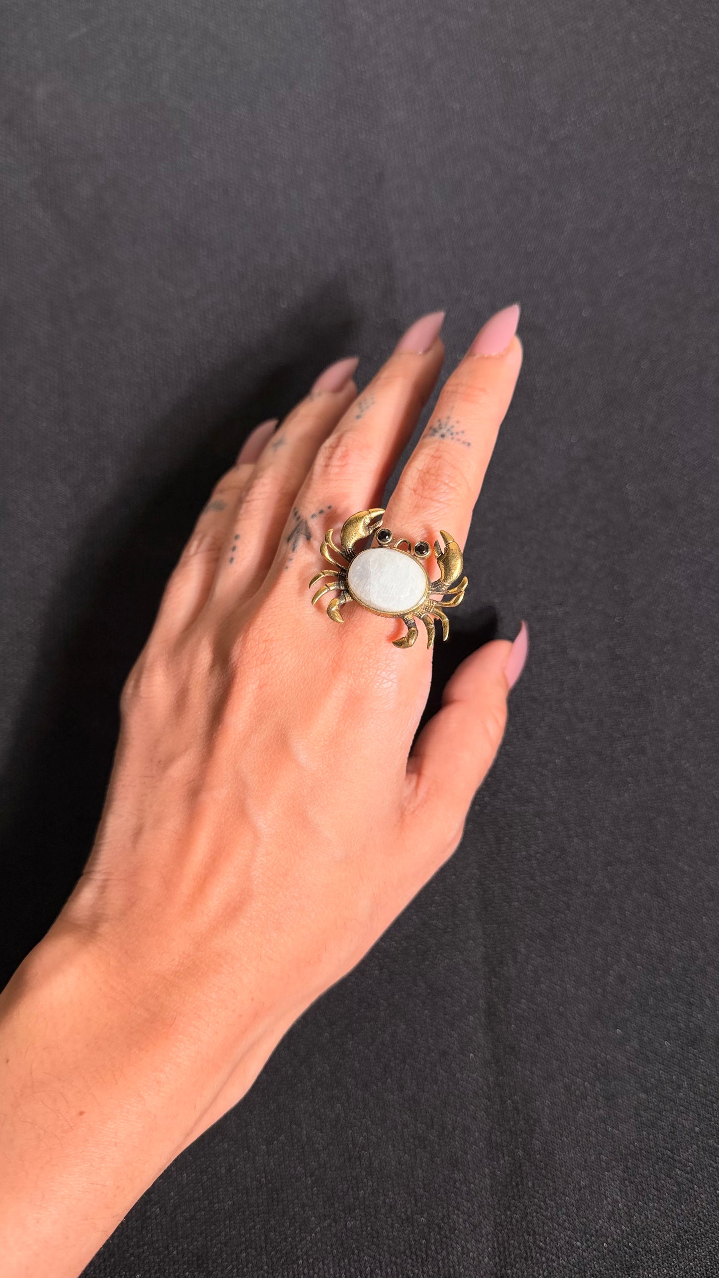Crabby Brass Ring