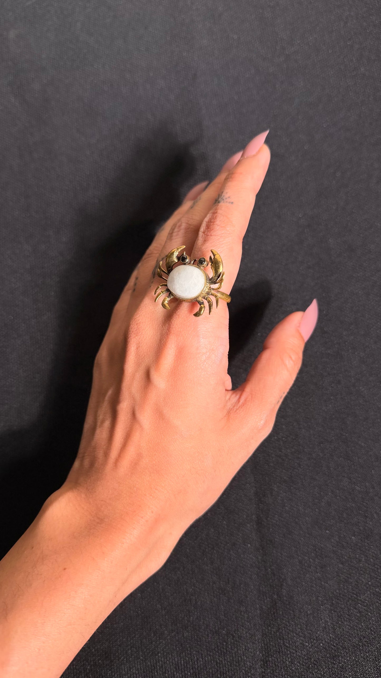 Crabby Brass Ring
