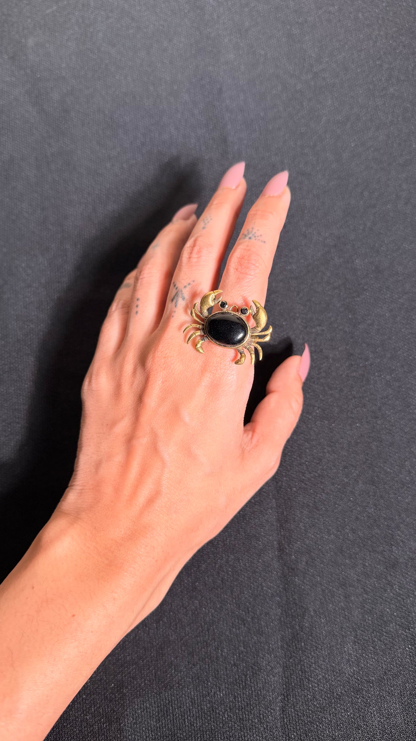 Crabby Brass Ring