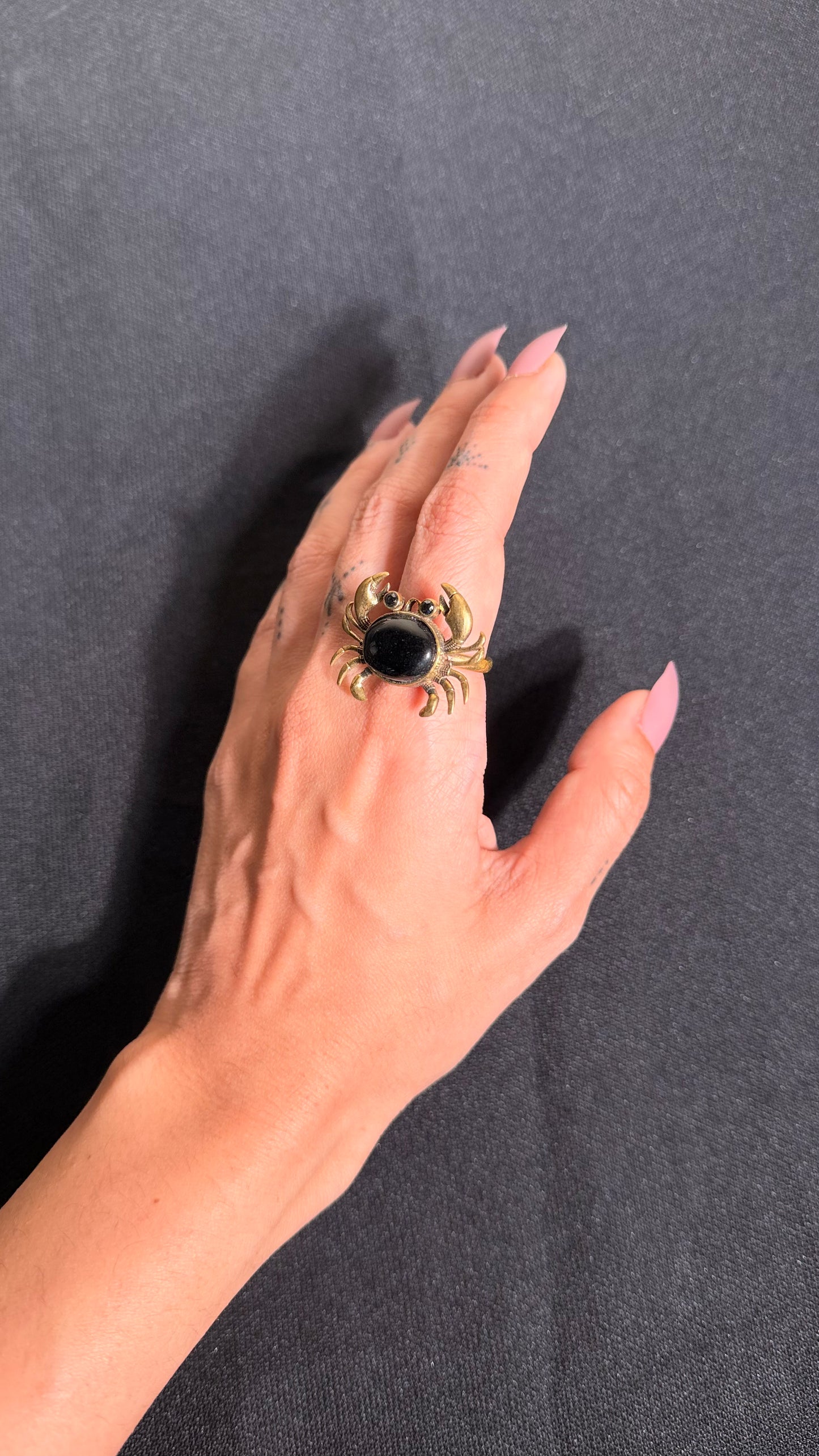 Crabby Brass Ring