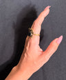 Crabby Brass Ring