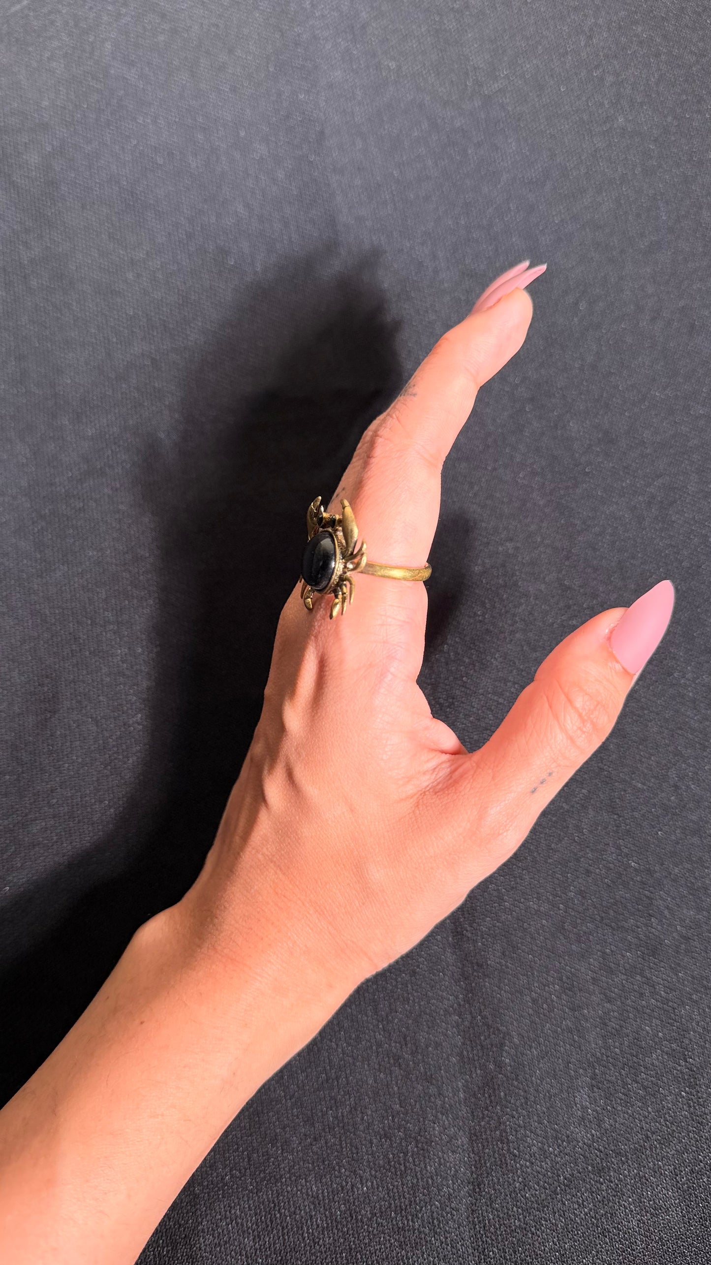 Crabby Brass Ring