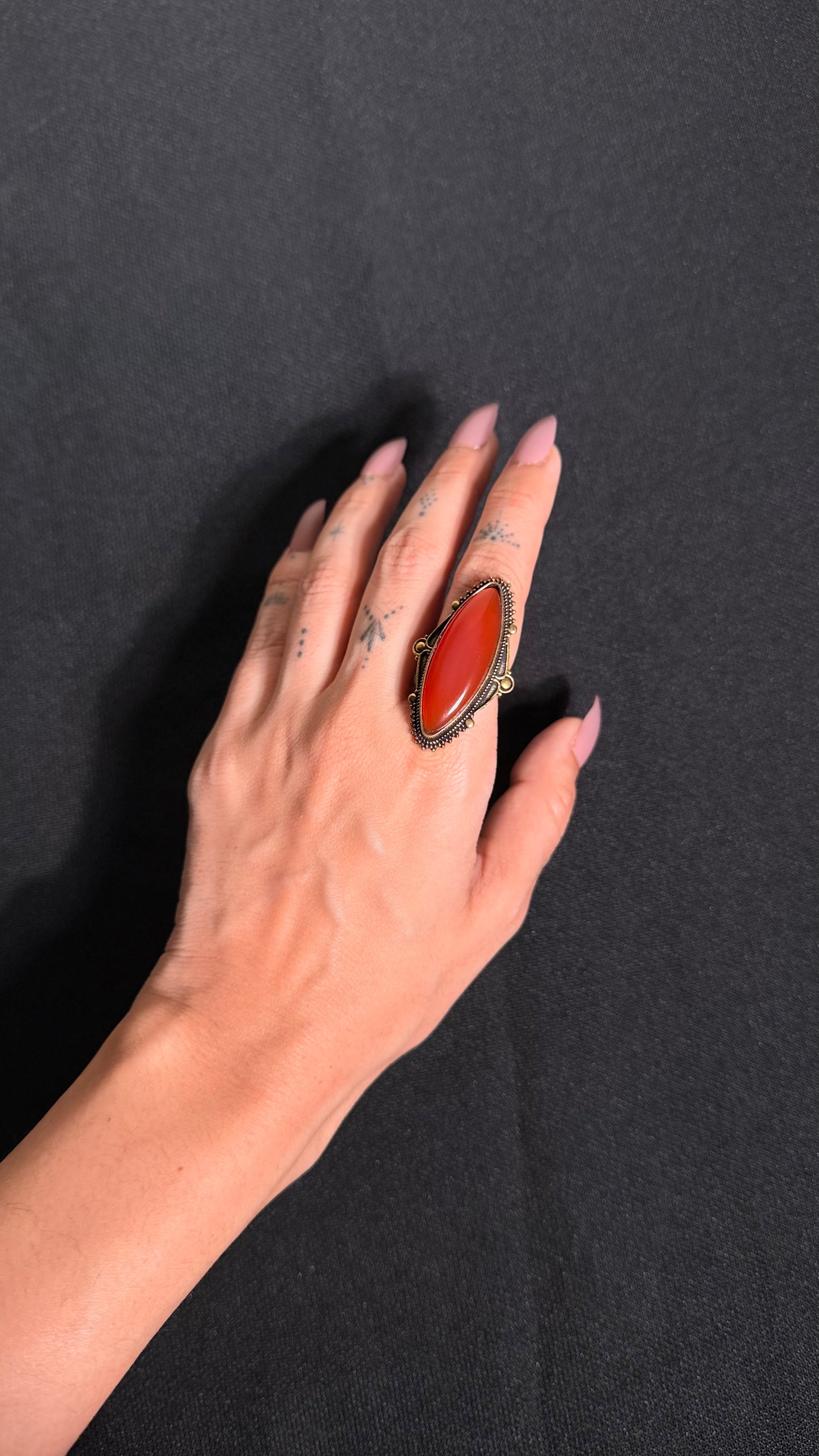 Leena Brass Ring
