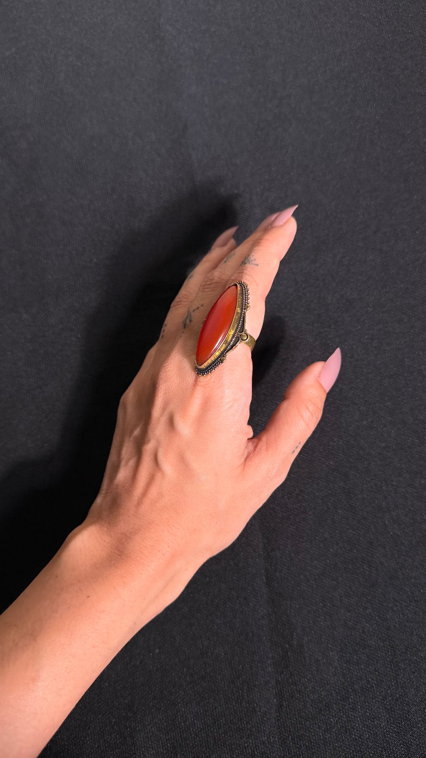 Leena Brass Ring