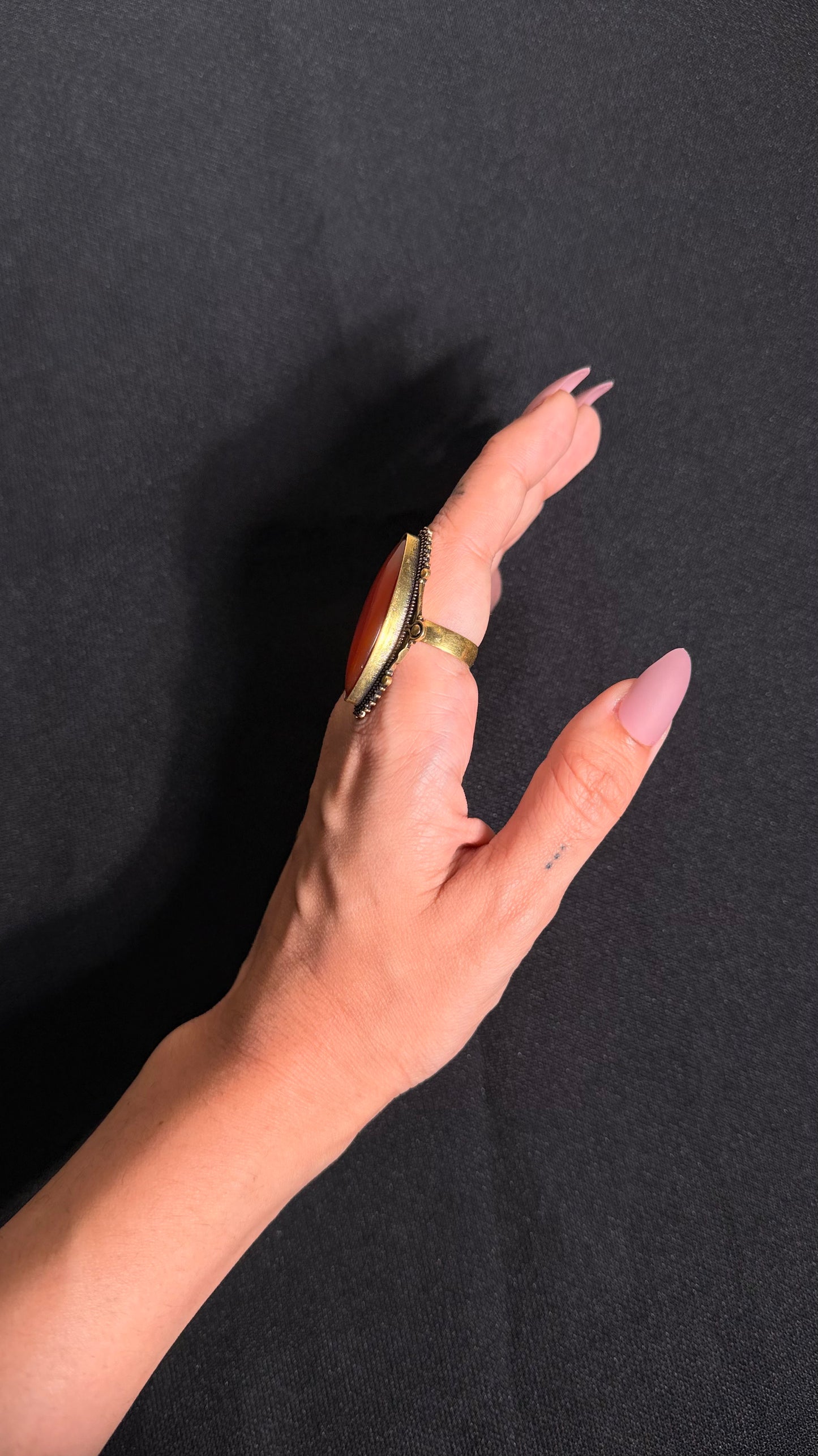 Leena Brass Ring