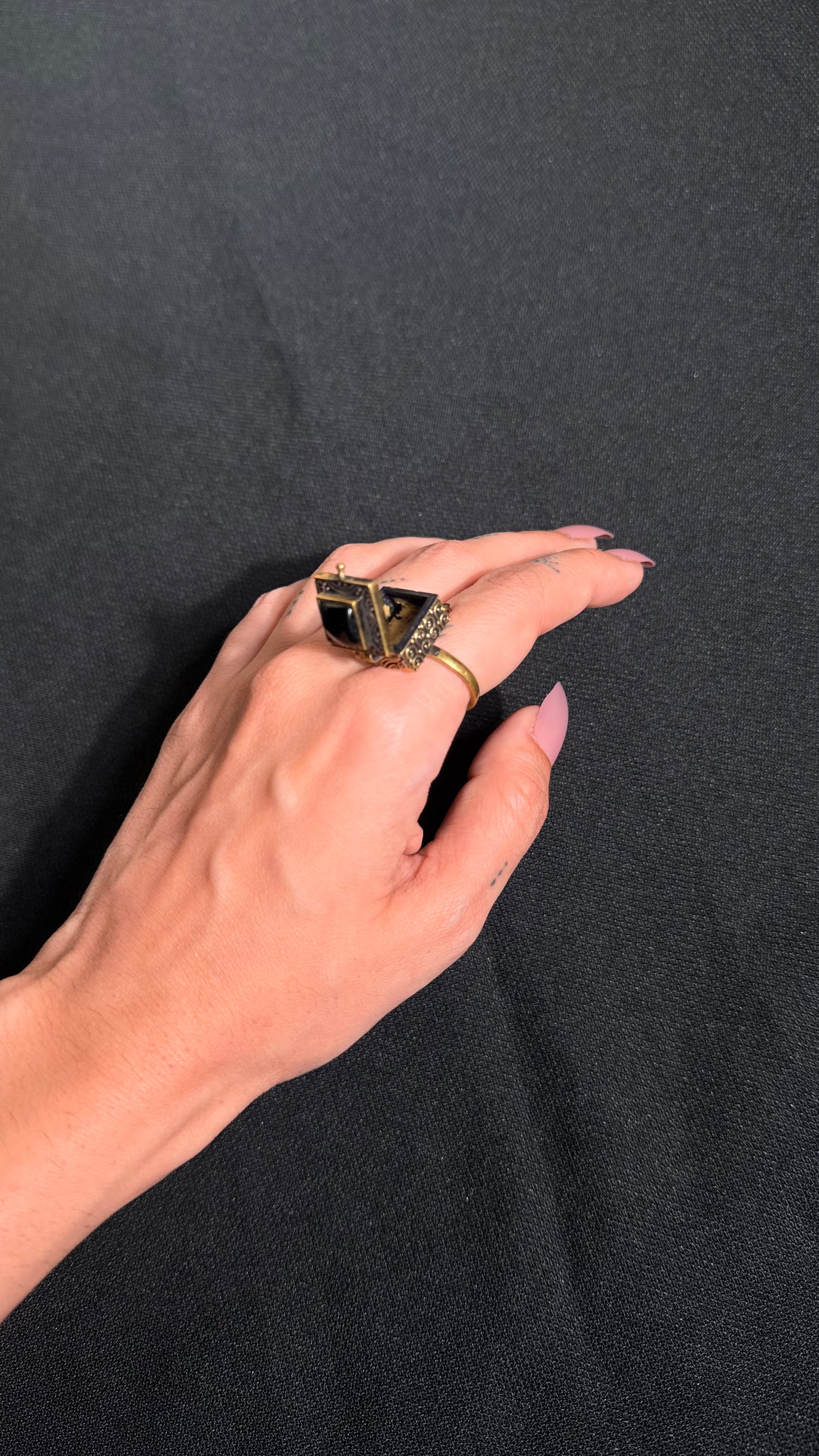Dibiya Brass Ring
