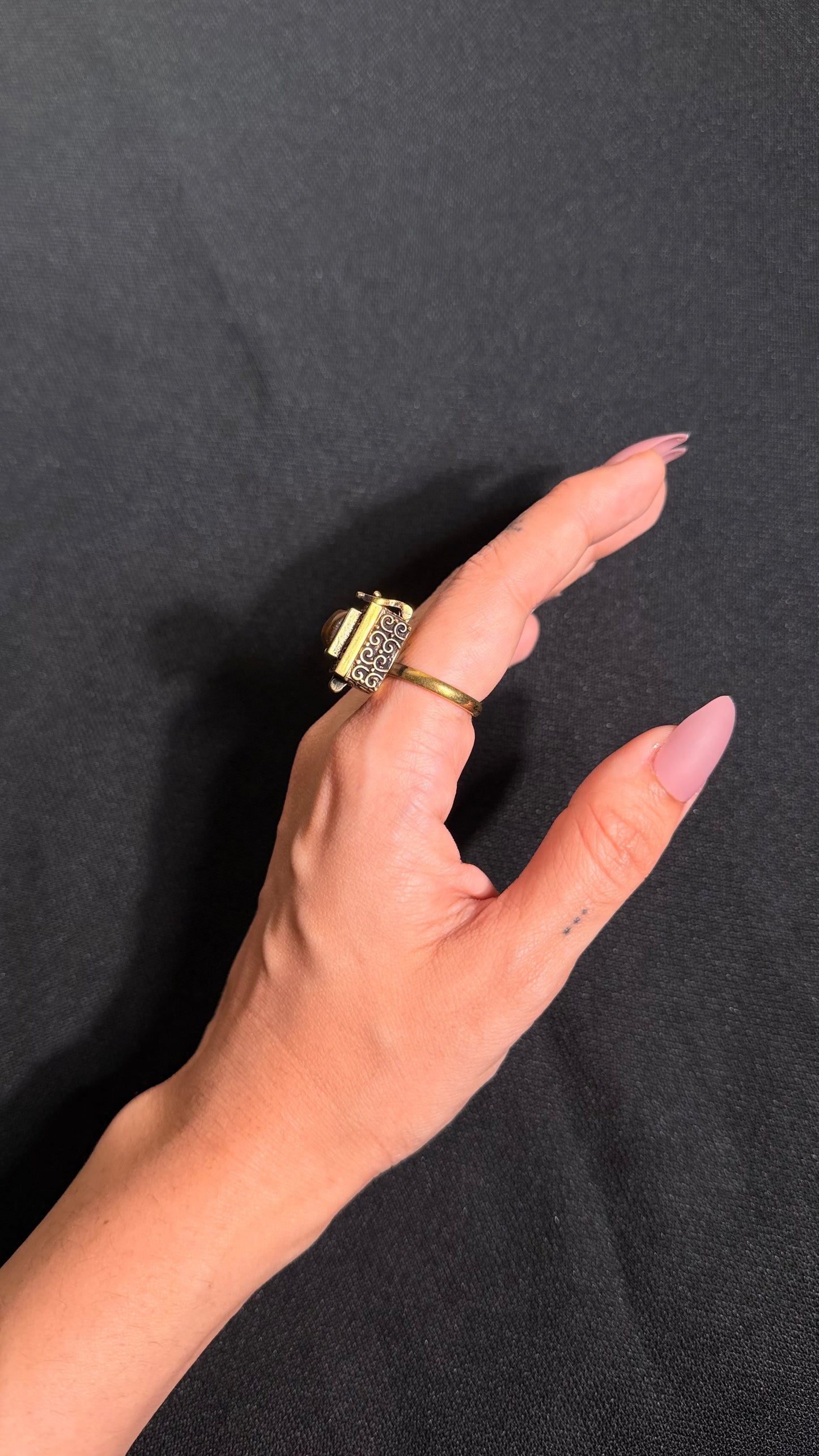 Dibiya Brass Ring