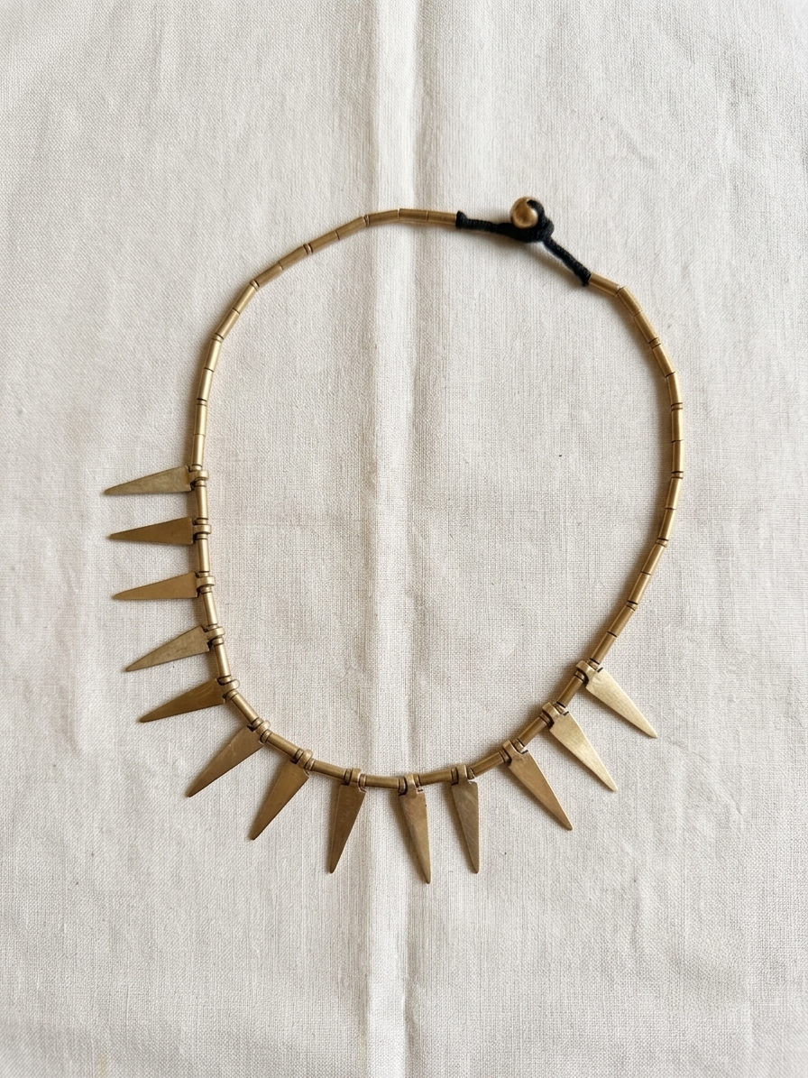 Duba Brass Necklace