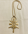 Sehra Brass Necklace