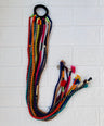 Multicoloured hair strings