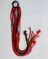 Red Yellow Pink hair strings