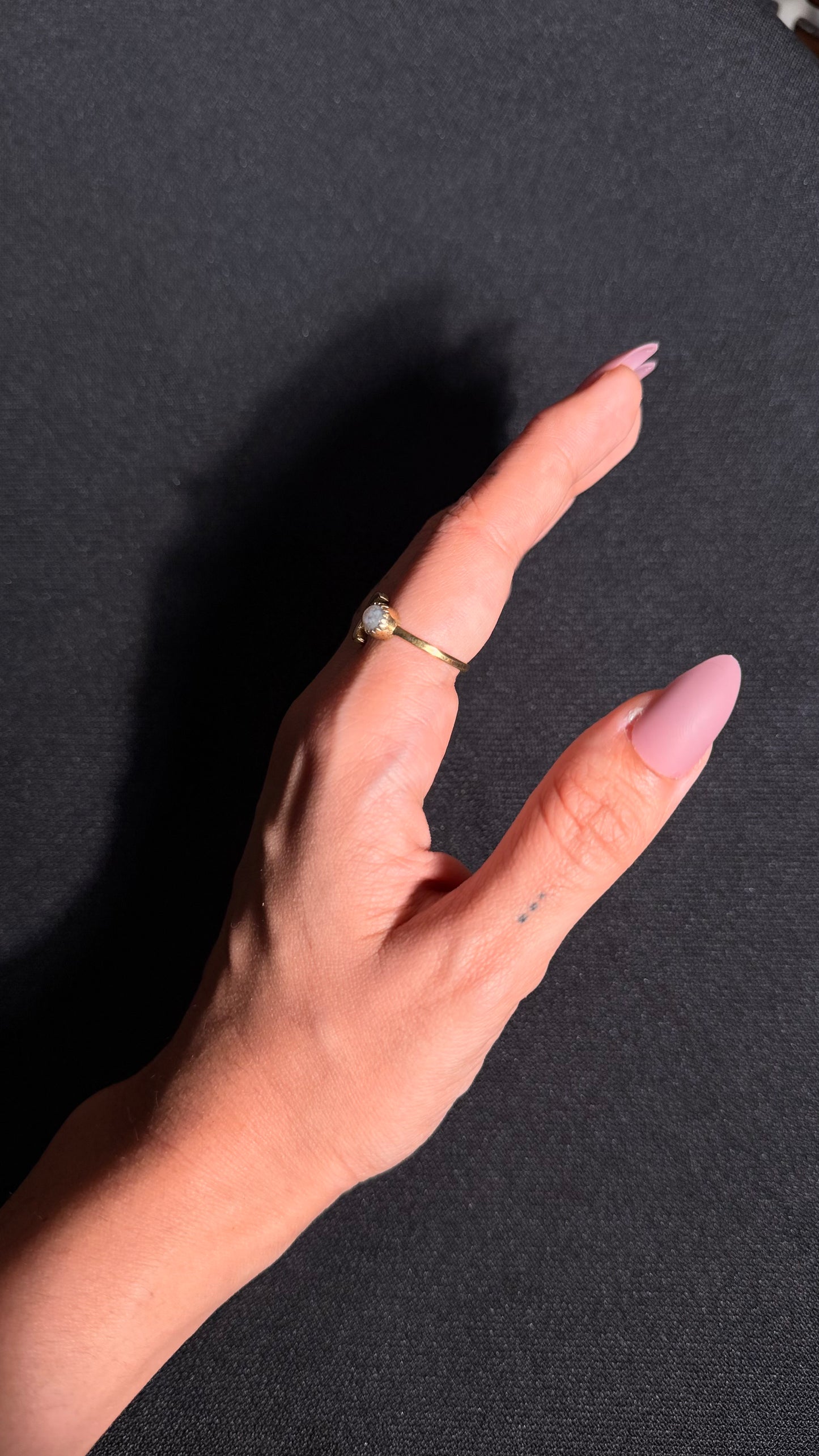 Bekhabar Brass Ring