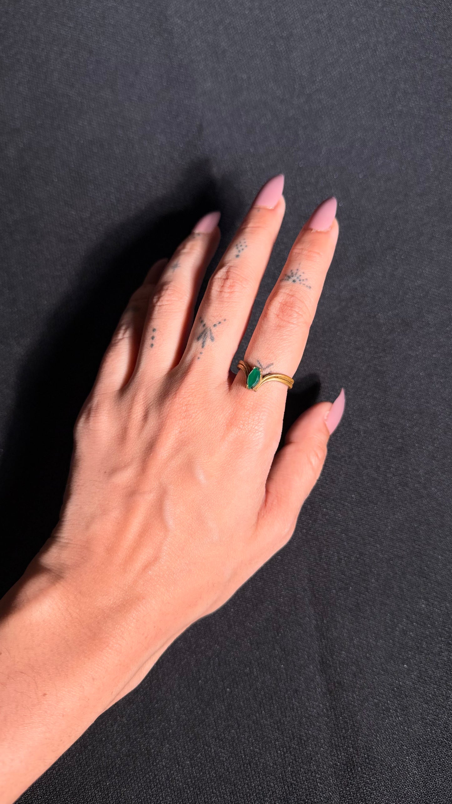 Panna Brass Ring