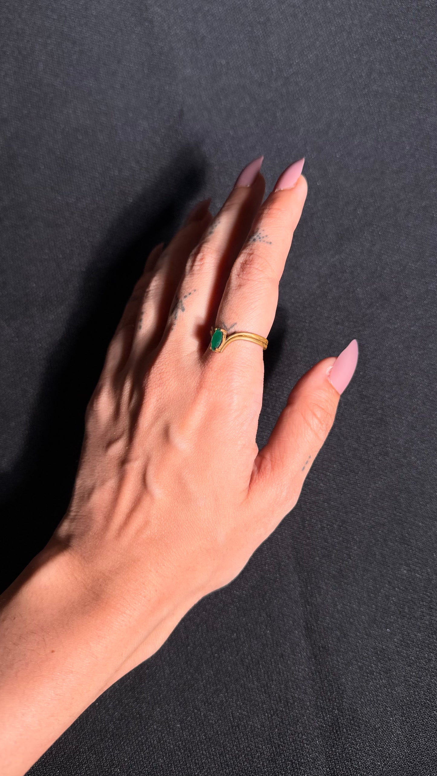 Panna Brass Ring