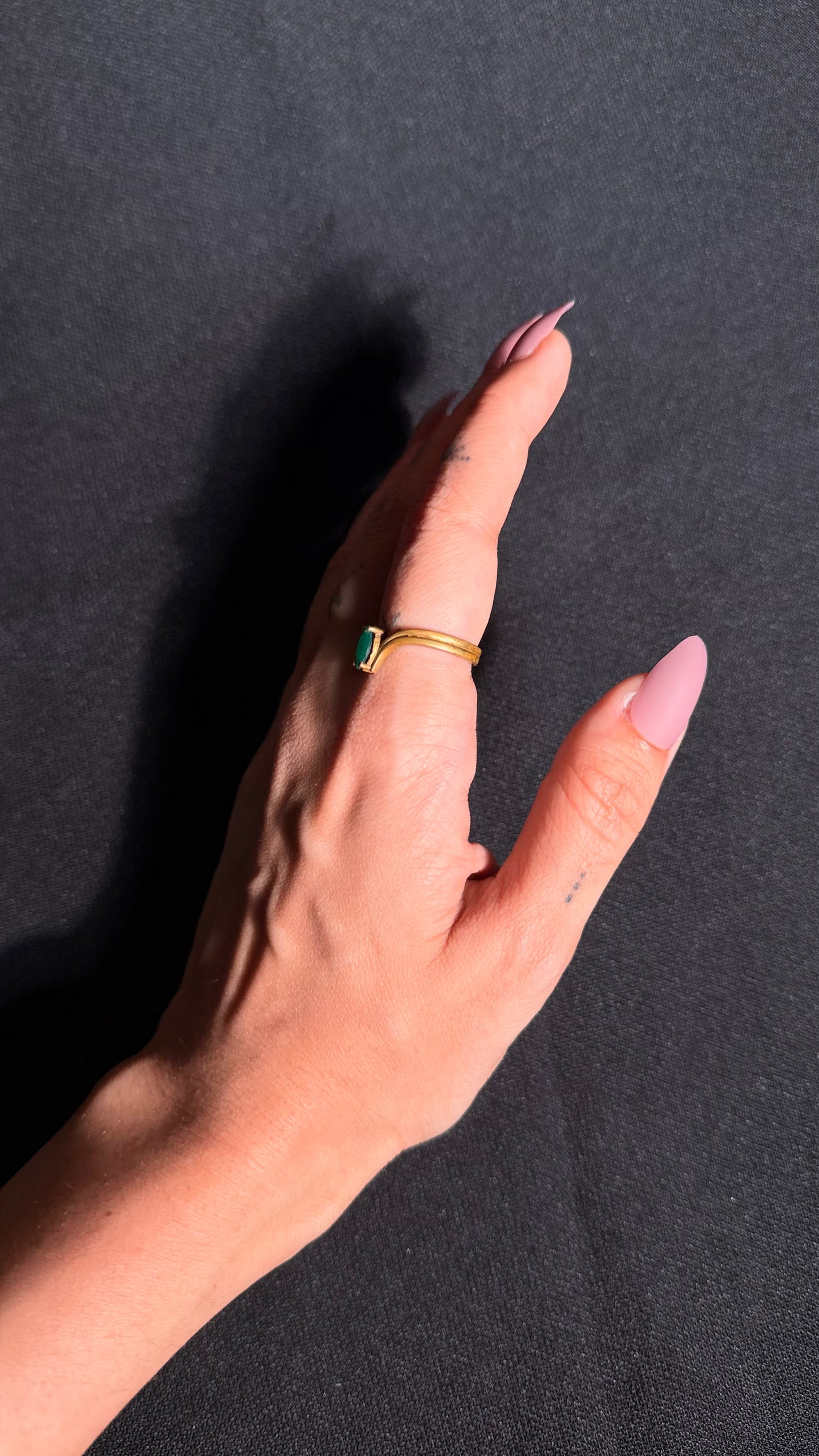 Panna Brass Ring