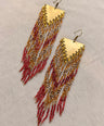 Jhilmil Brass Earrings