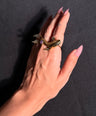 Koi Fish Brass Ring