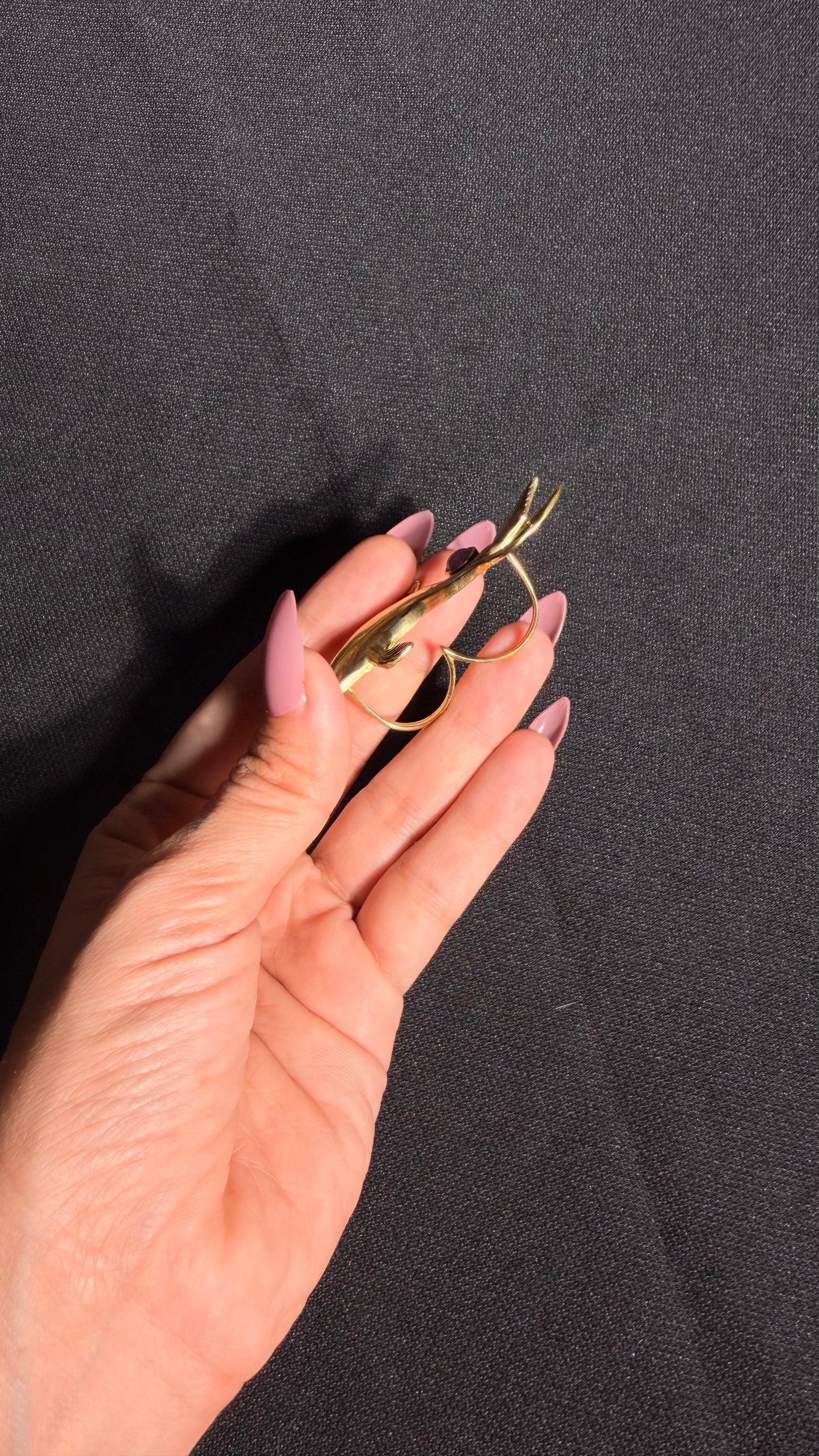 Koi Fish Brass Ring